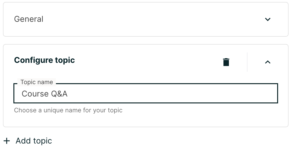 Adding general topic name.