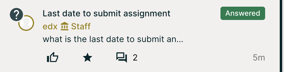 the image showing mark as answered response options
